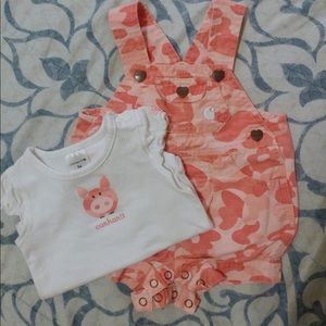 Baby Girl Carharrt Set